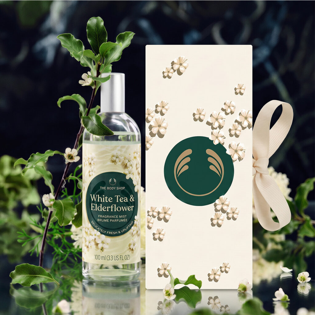 The Body Shop White Tea Elderflower Mist Pack